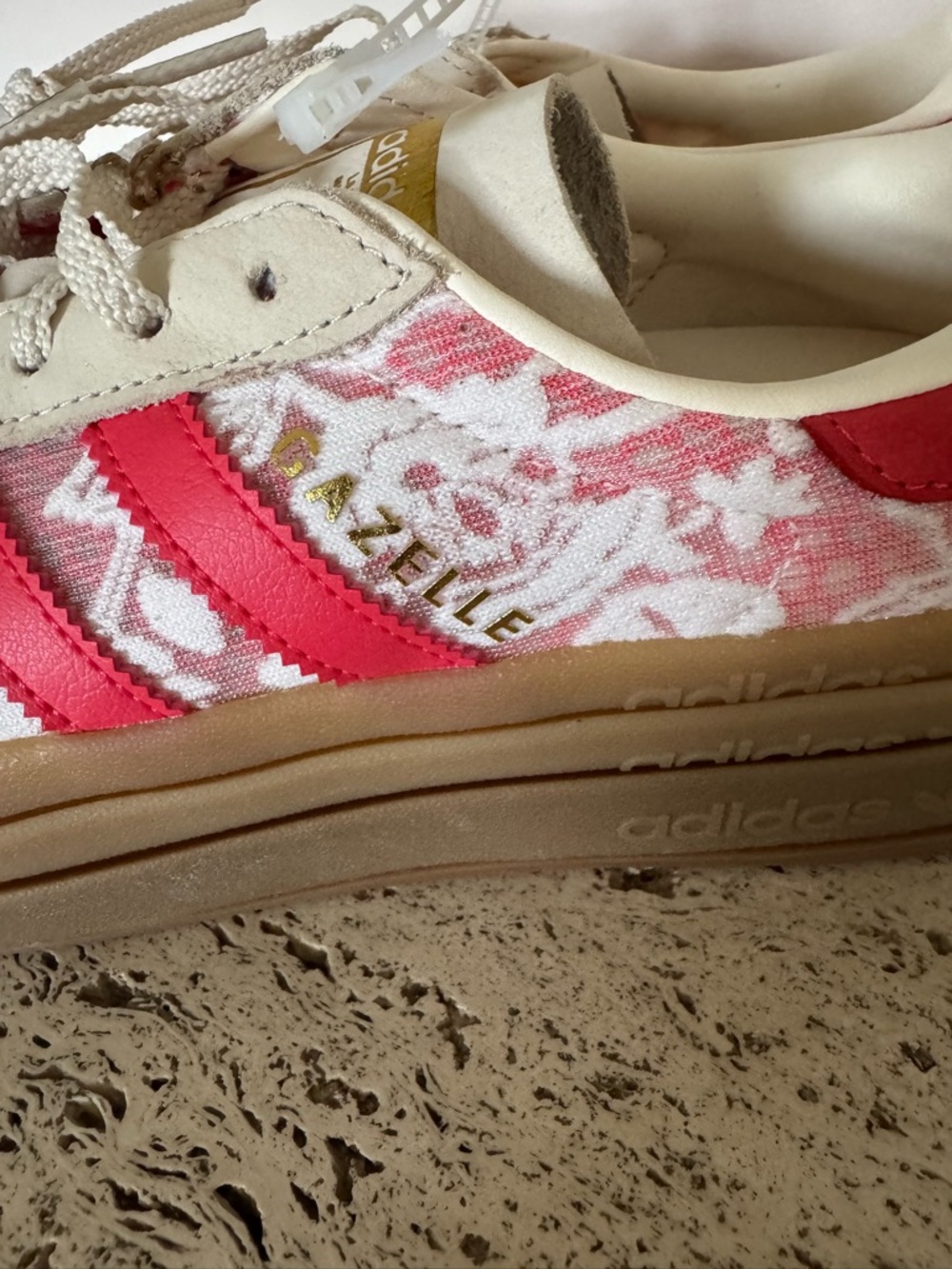adidas Gazelle Bold x Liberty London floral sneakers. Size 10. MSRP $158 - Picture 9 of 17